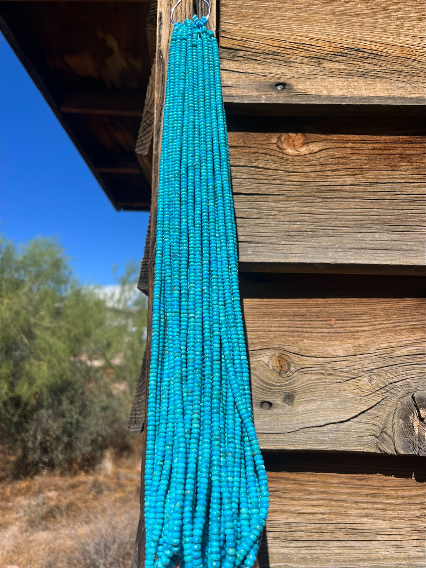 5mm Turquoise Rondells