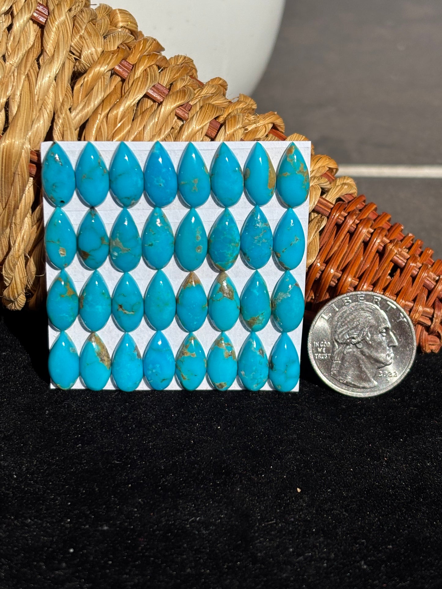 7x14 Pear Calibrated Cabs