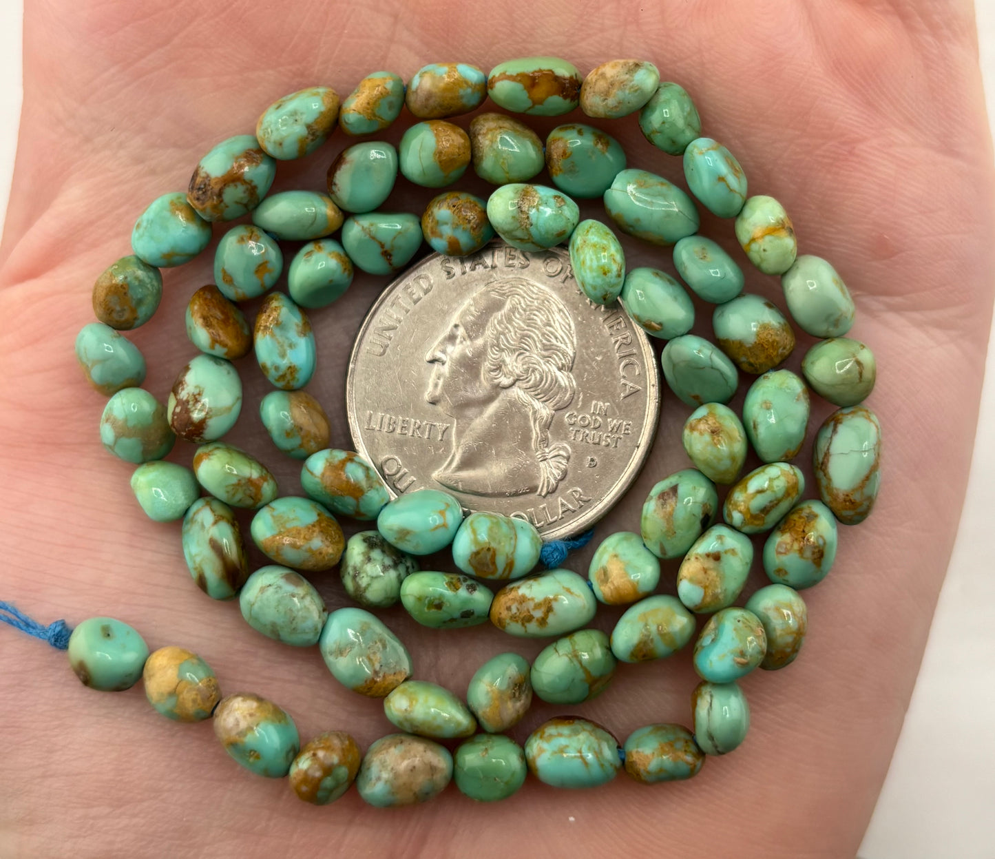 5mm Long Drill Nugget Strand