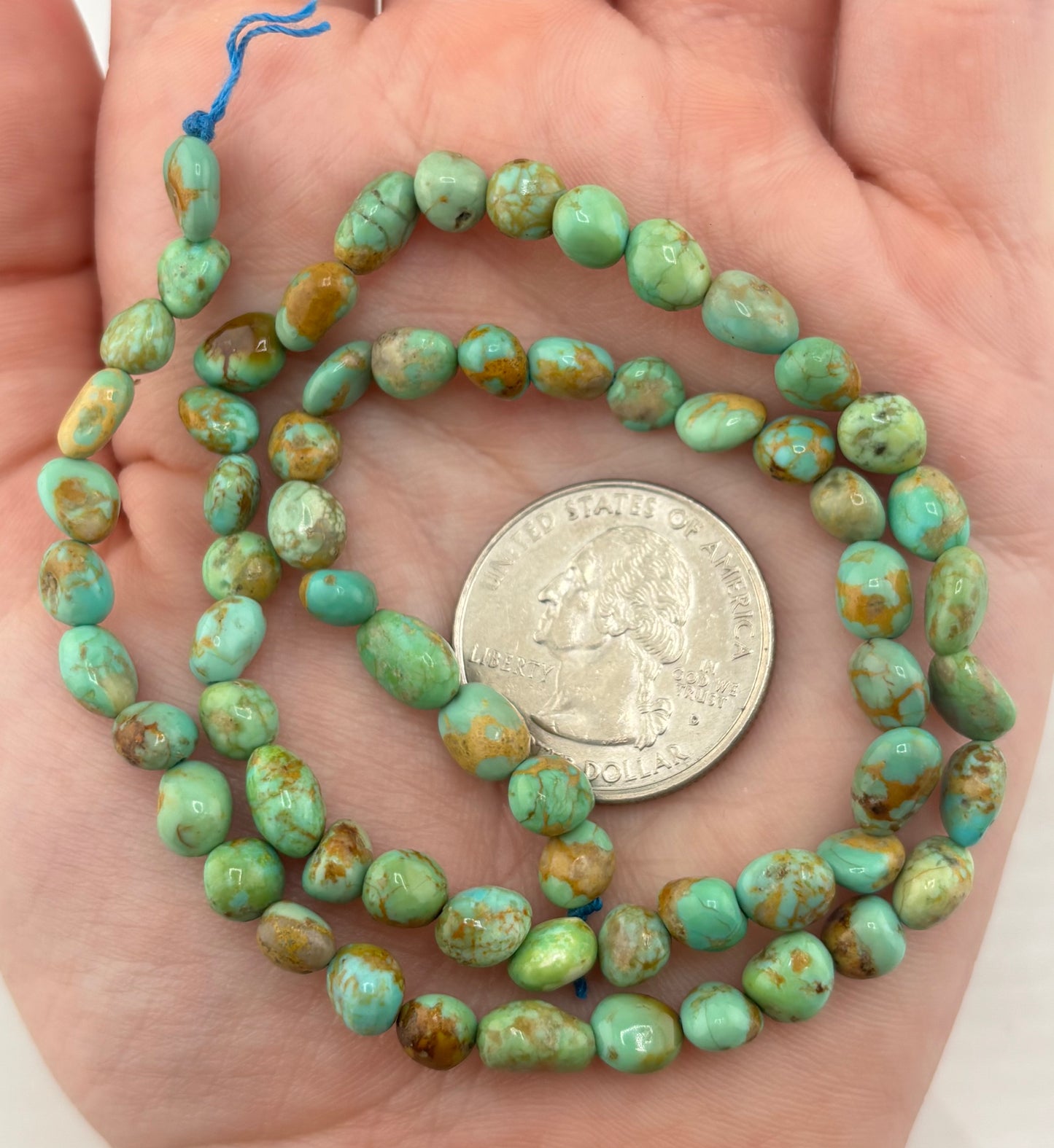 5mm Long Drill Nugget Strand