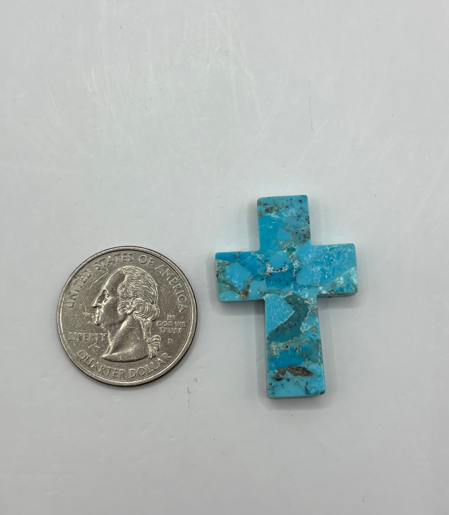 Turquoise Cross 1