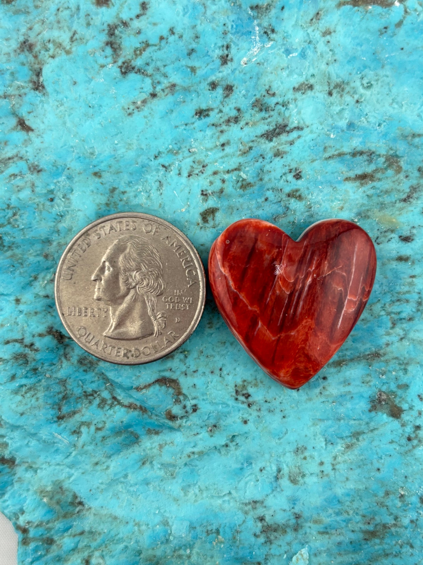 Red Spiny Heart 8
