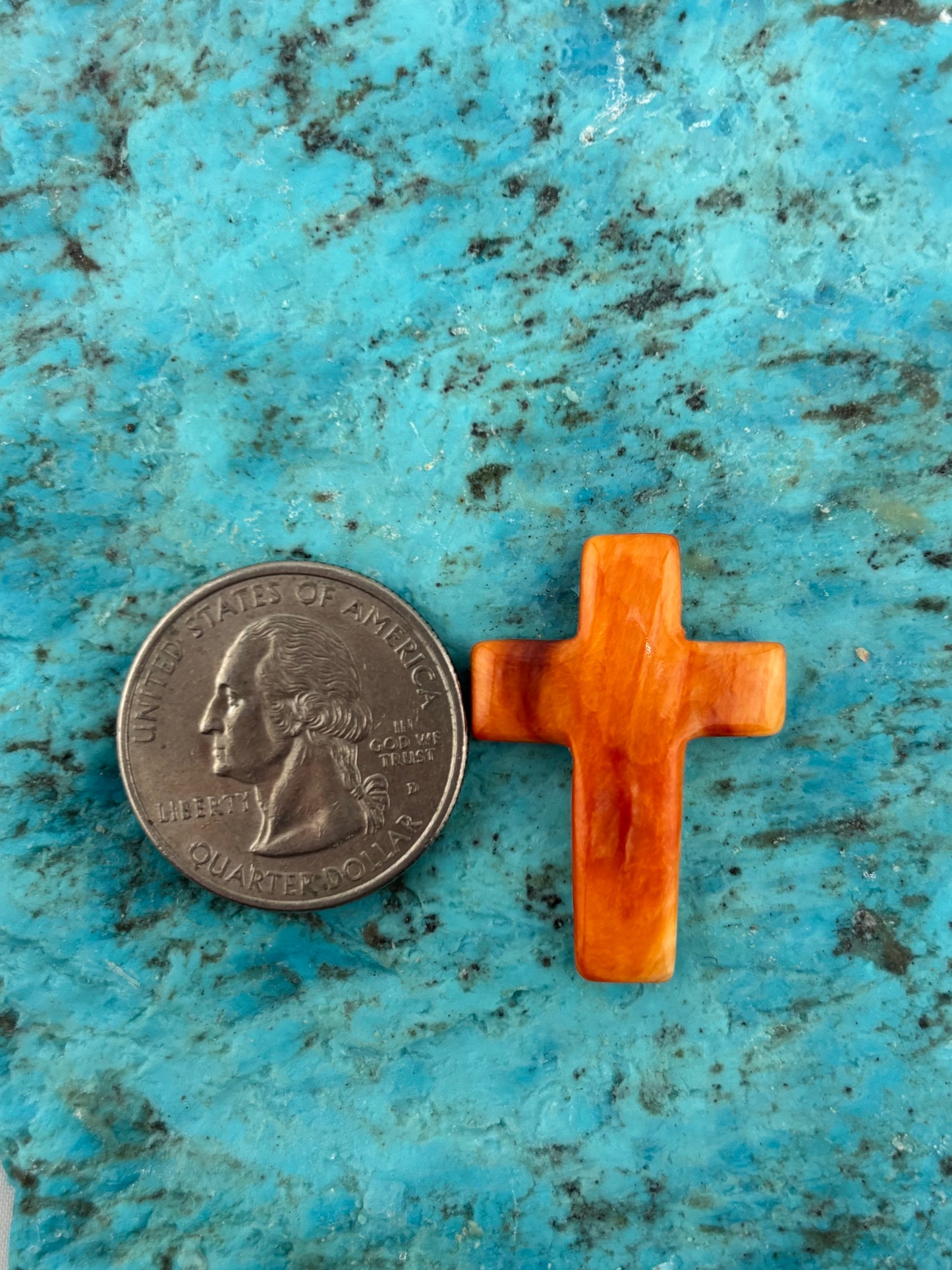 Orange Spiny Cross 5