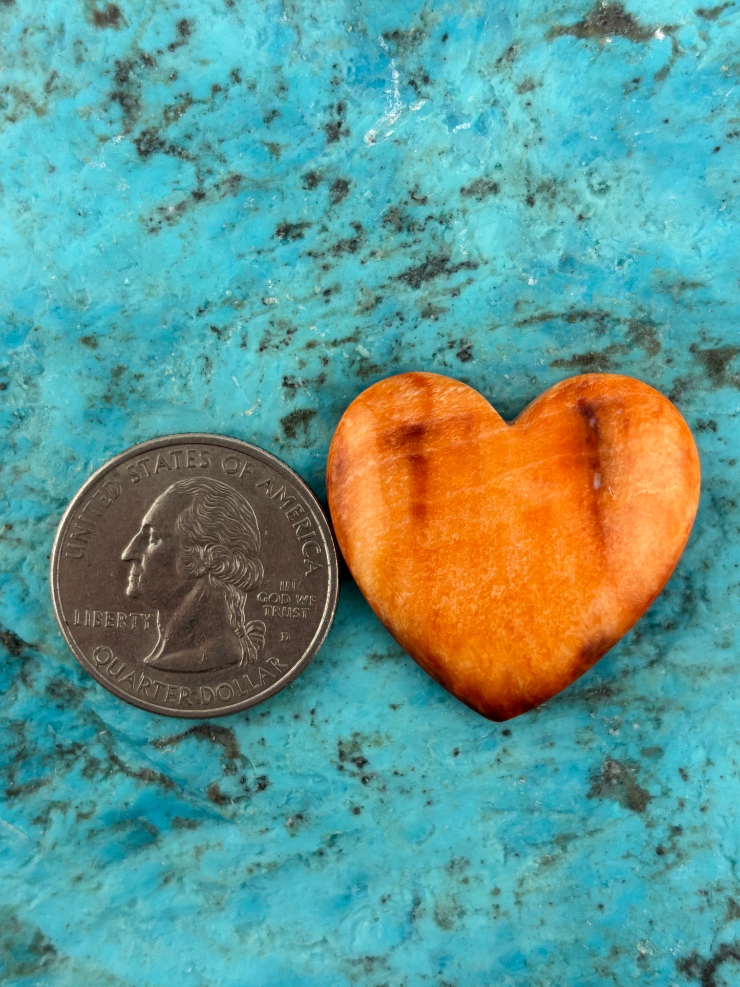 Orange Spiny Heart 4