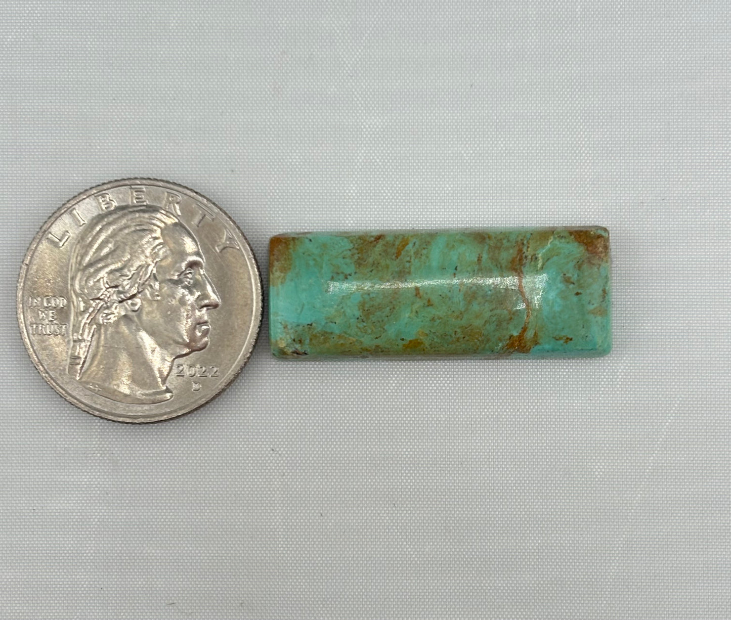 Turquoise Bar Cabochon 2