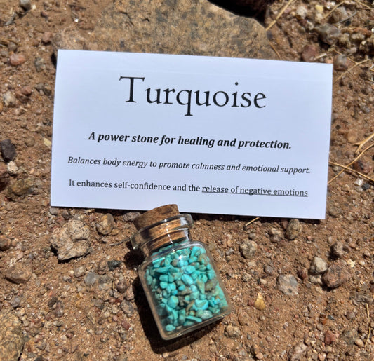 Turquoise Vial