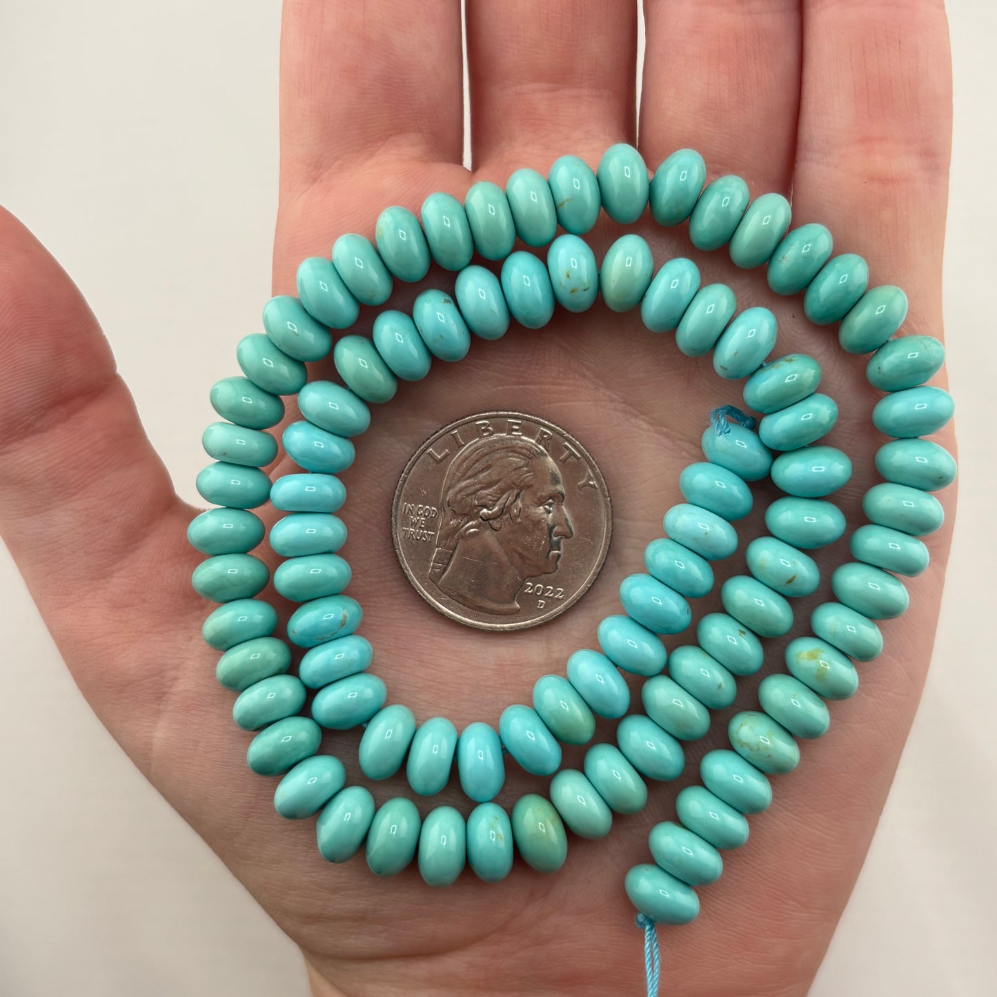 8mm Rondelle strand