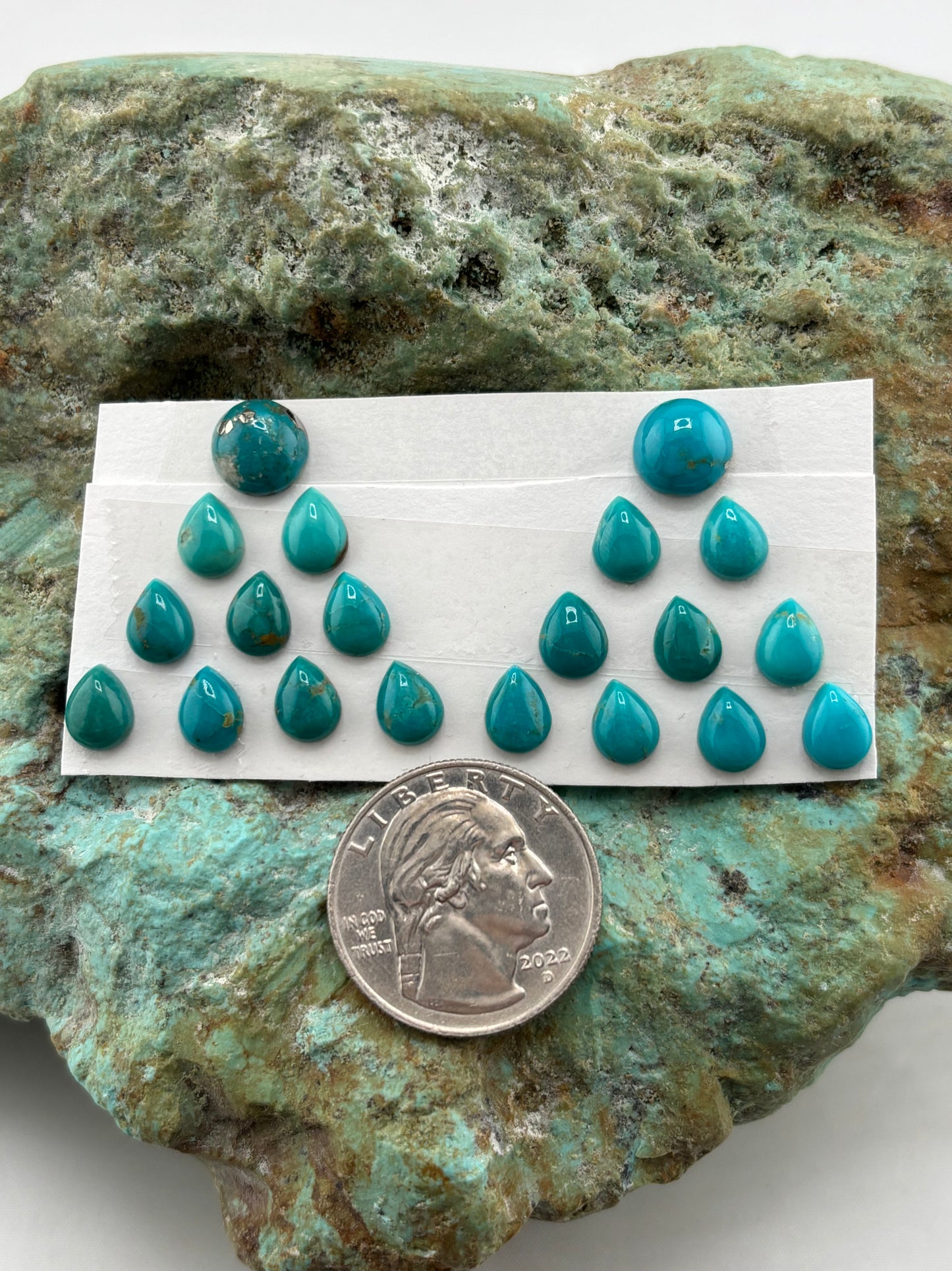 Cascade 3 Earring Calibrated Cab set