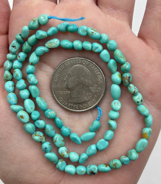 4-5mm Tumbled Nugget Strand