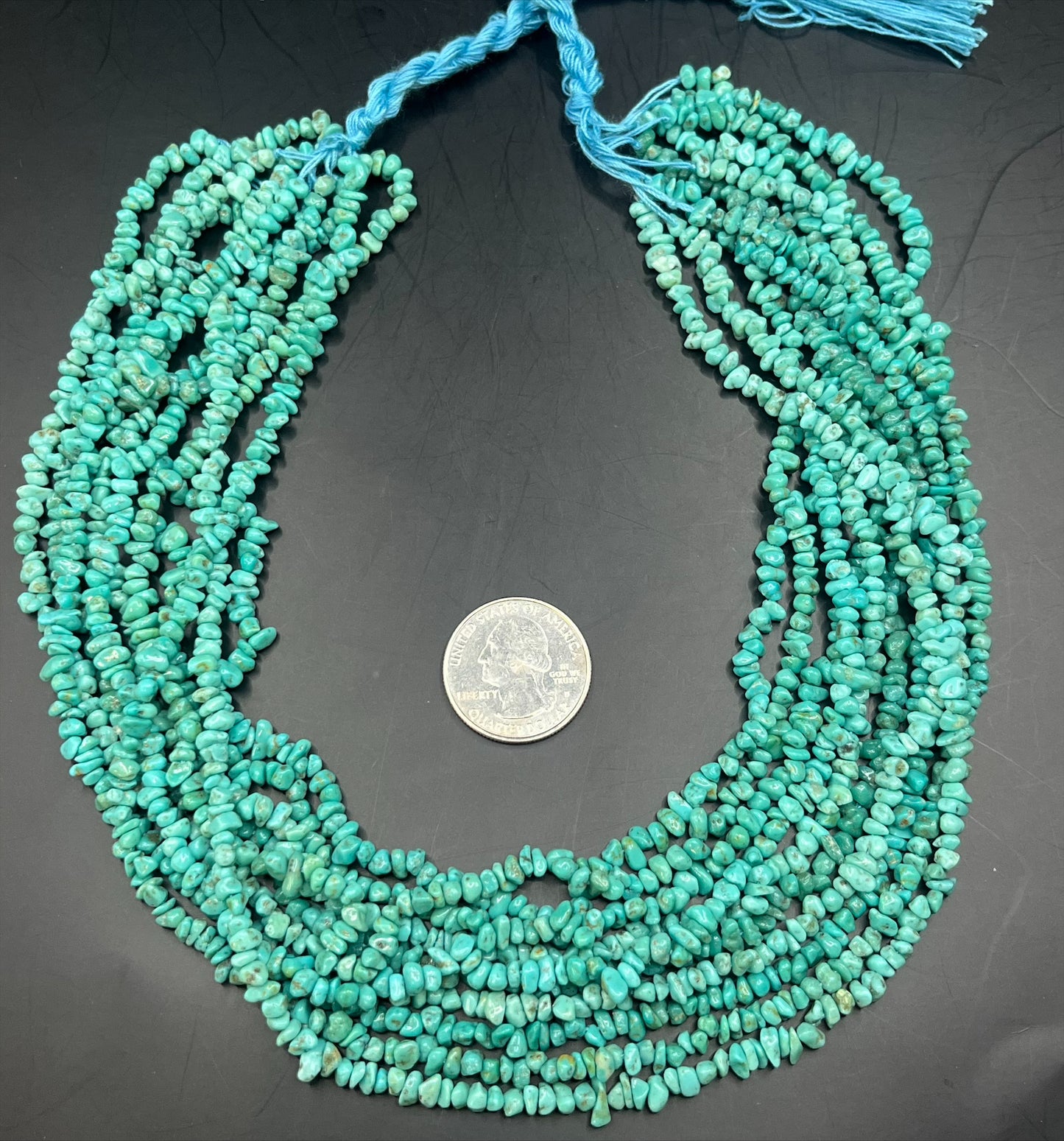 3-4mm Turquoise Nugget