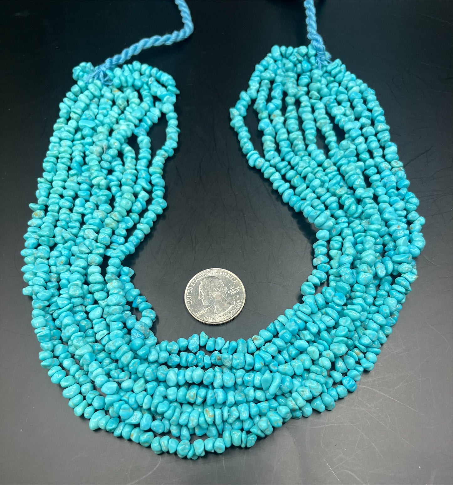 4.5mm Turquoise Nugget