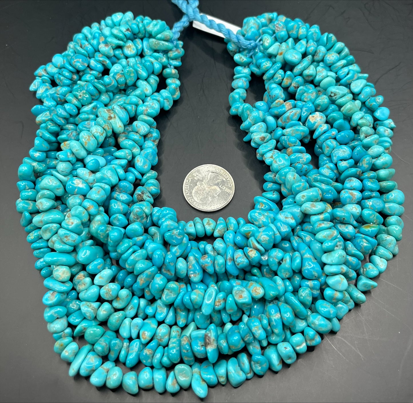 7mm Premium Turquoise Nugget