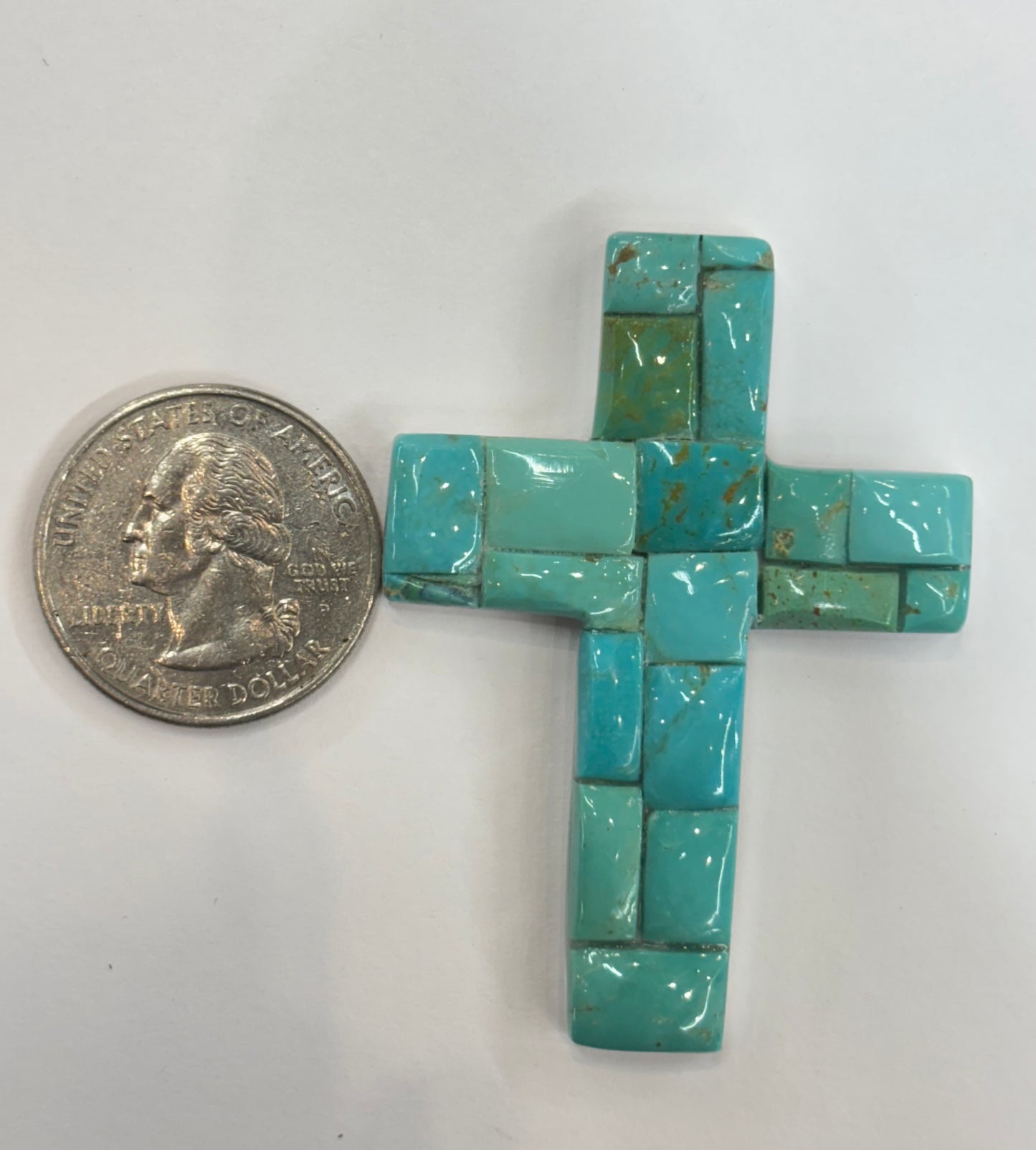 Cross Mosaic Turquoise 2