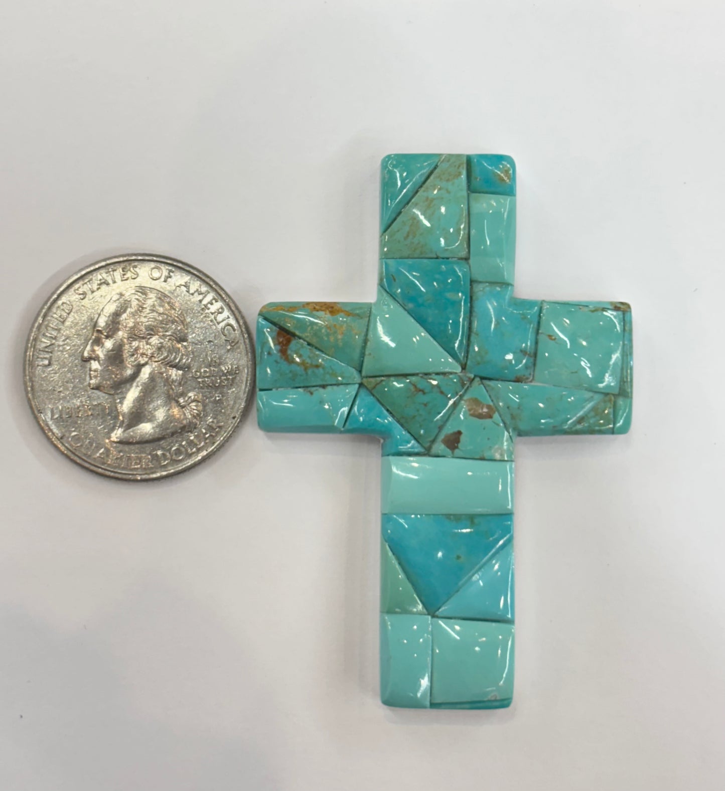 Cross Mosaic Turquoise 3