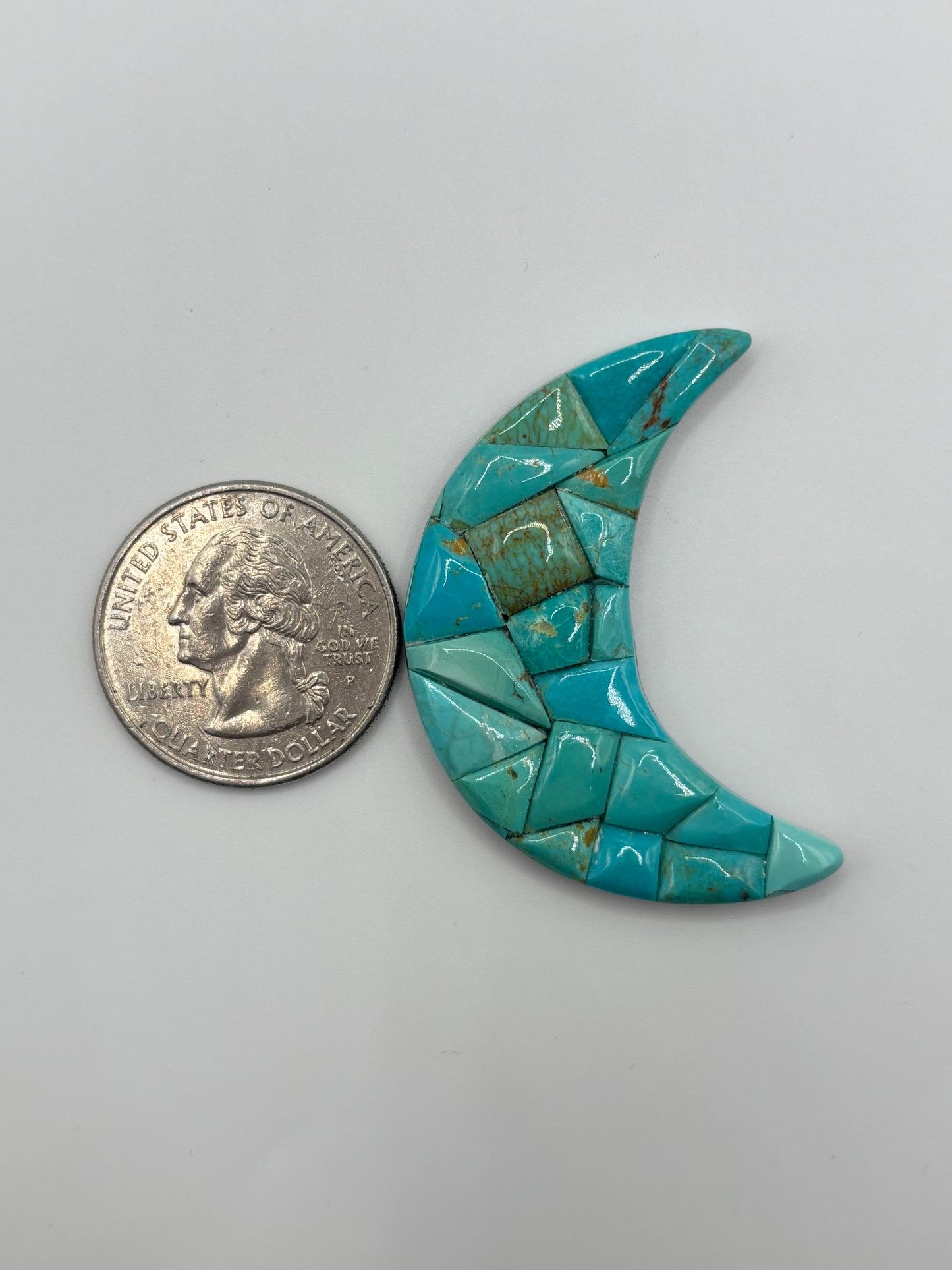 Moon Mosaic Turquoise 1
