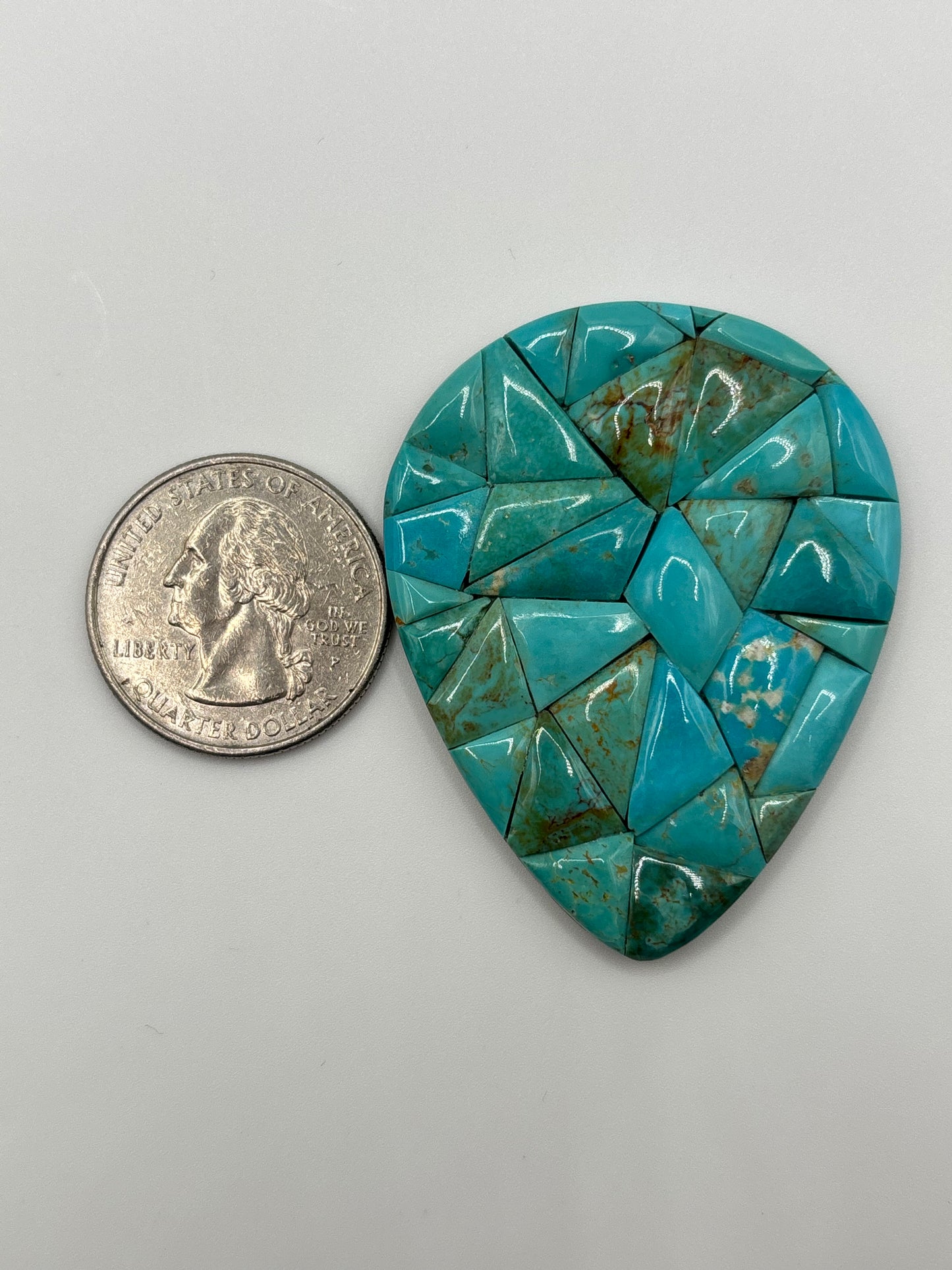 Pear Mosaic Turquoise 1