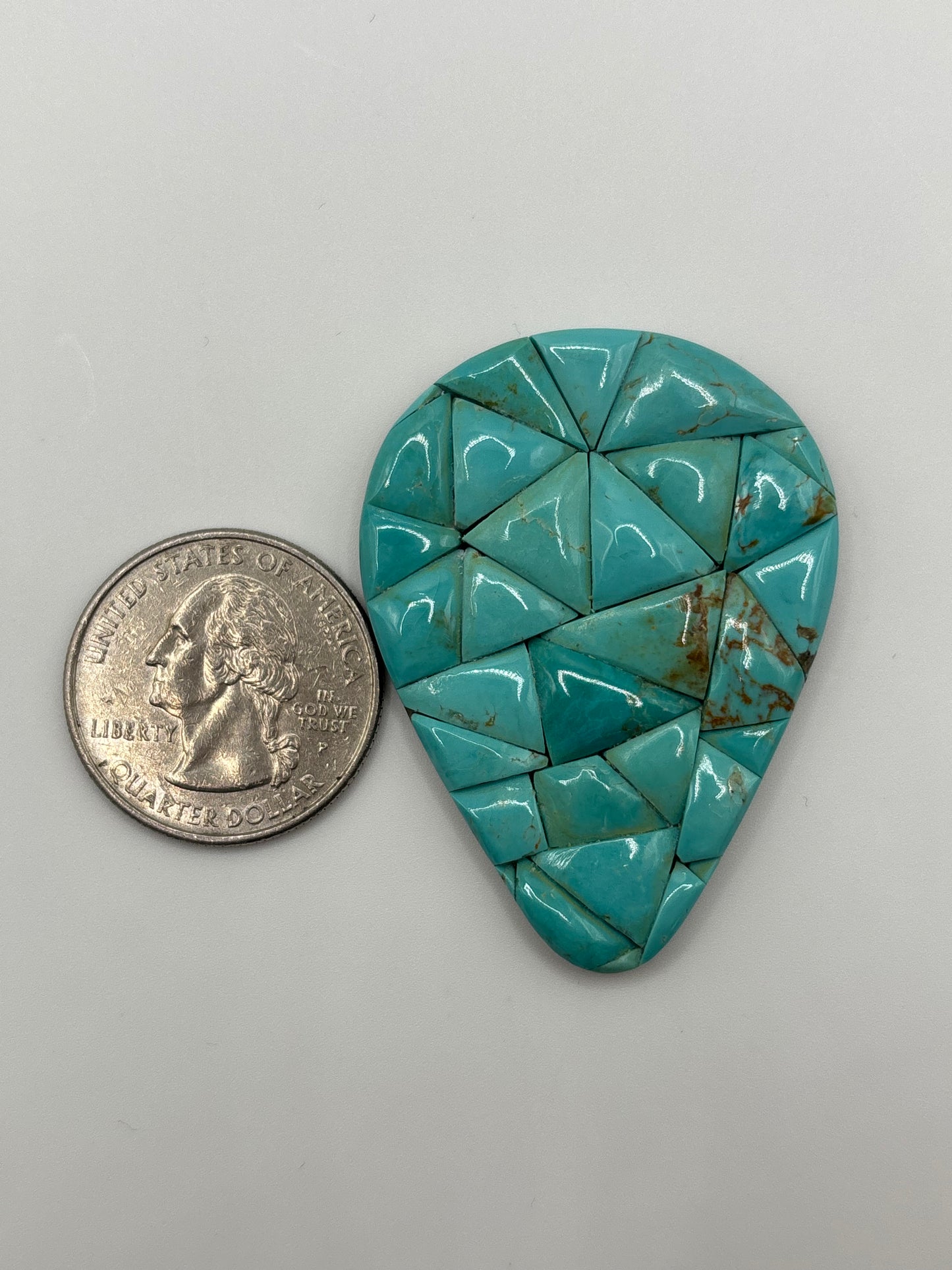 Pear Mosaic Turquoise 2