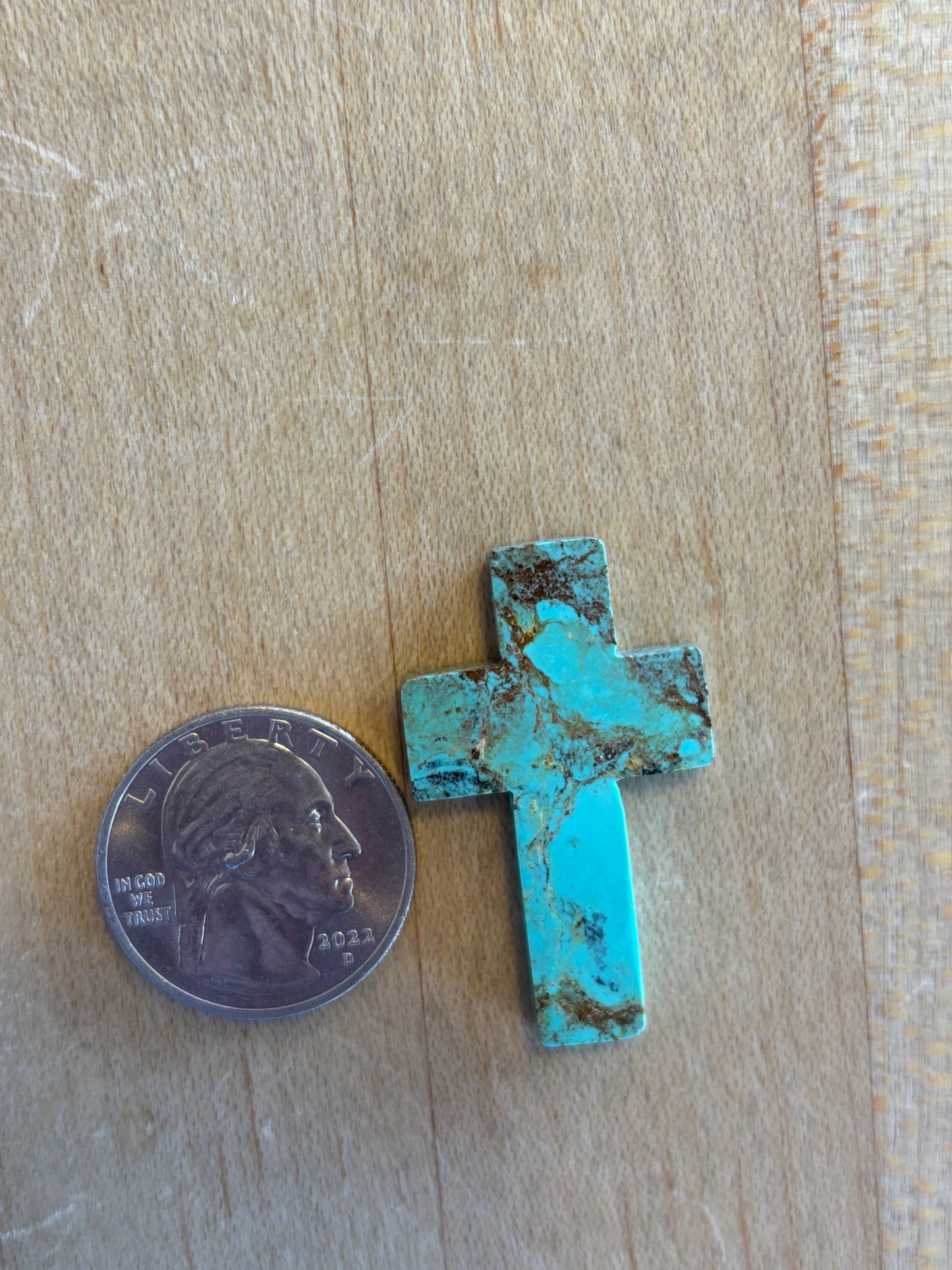 Turquoise Cross 1