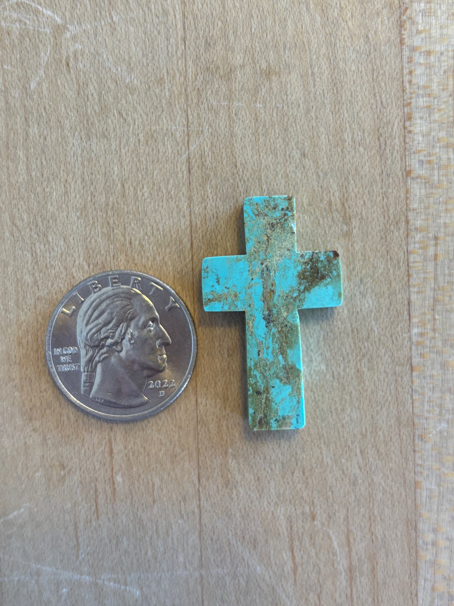 Turquoise Cross 2