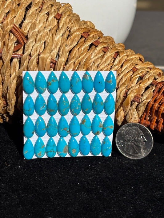 7x14 Pear Calibrated Cabs