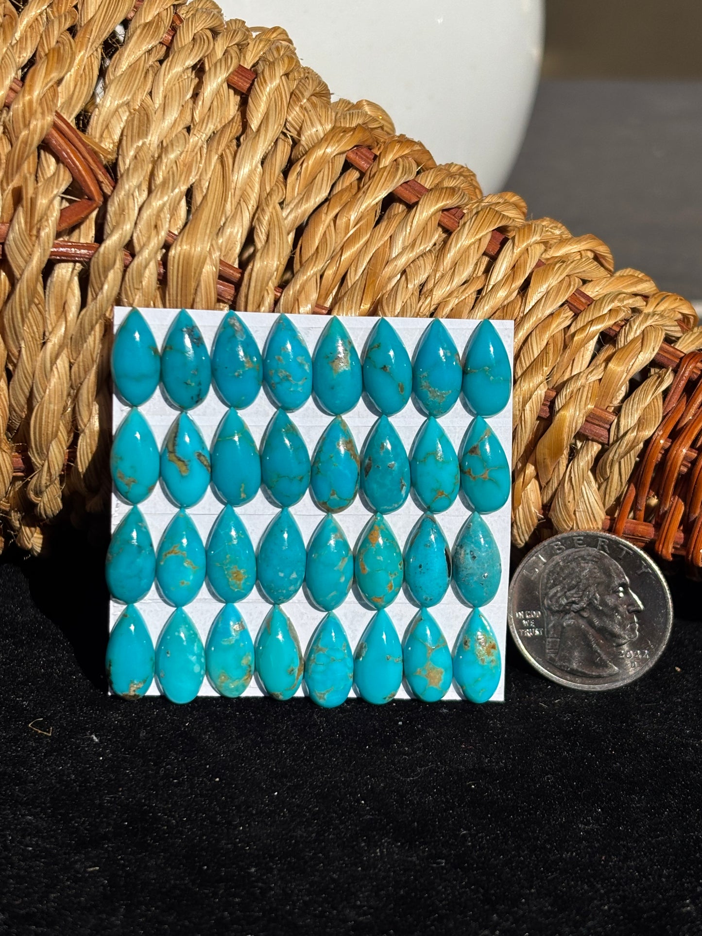 7x14 Pear Calibrated Cabs