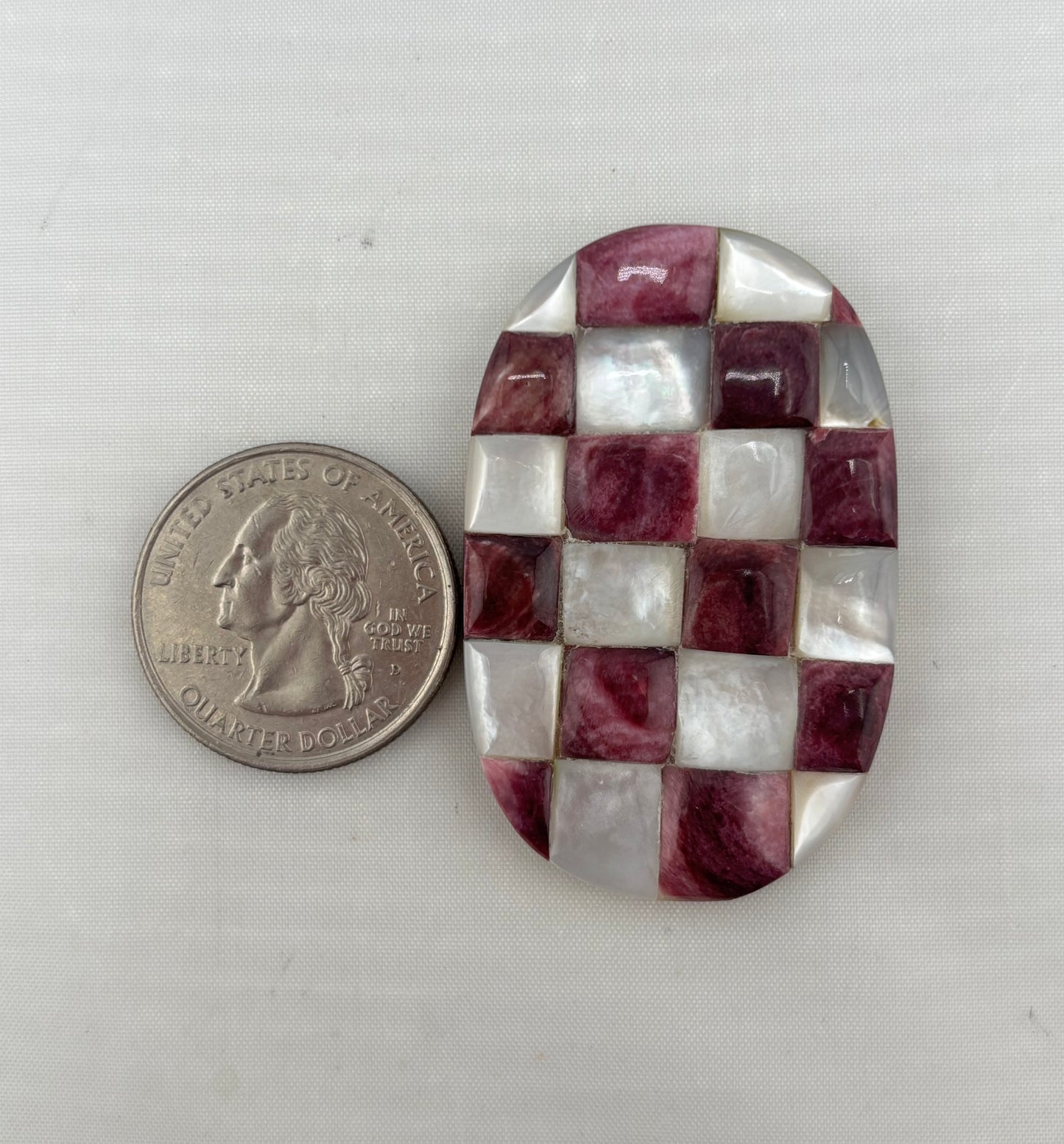 Checkerboard Mosaic Purple 2