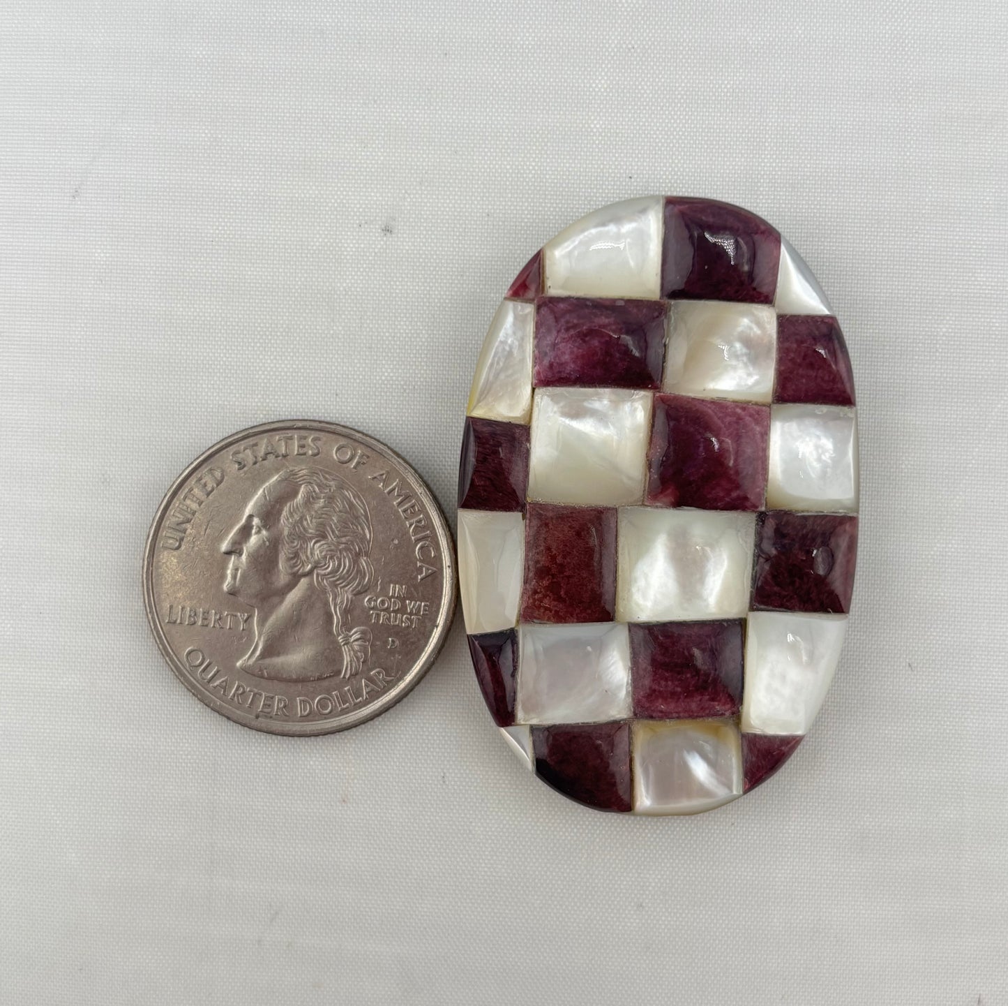 Checkerboard Mosaic Purple 3