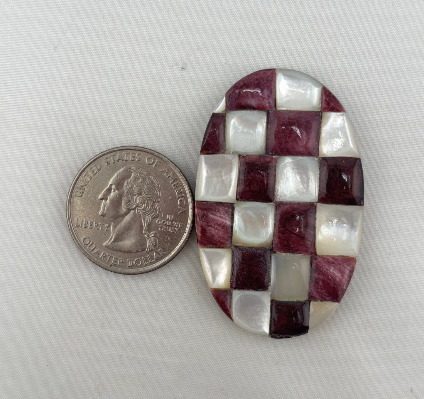 Checkerboard Mosaic Purple 5