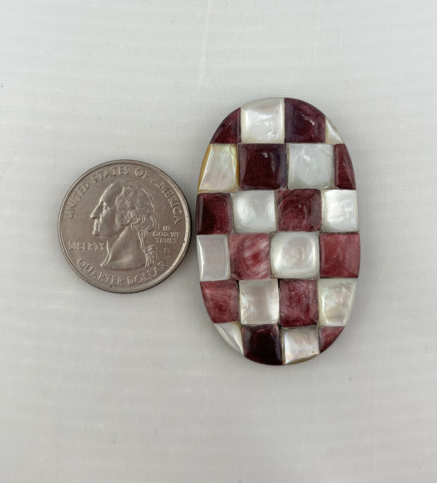 Checkerboard Mosaic Purple 6