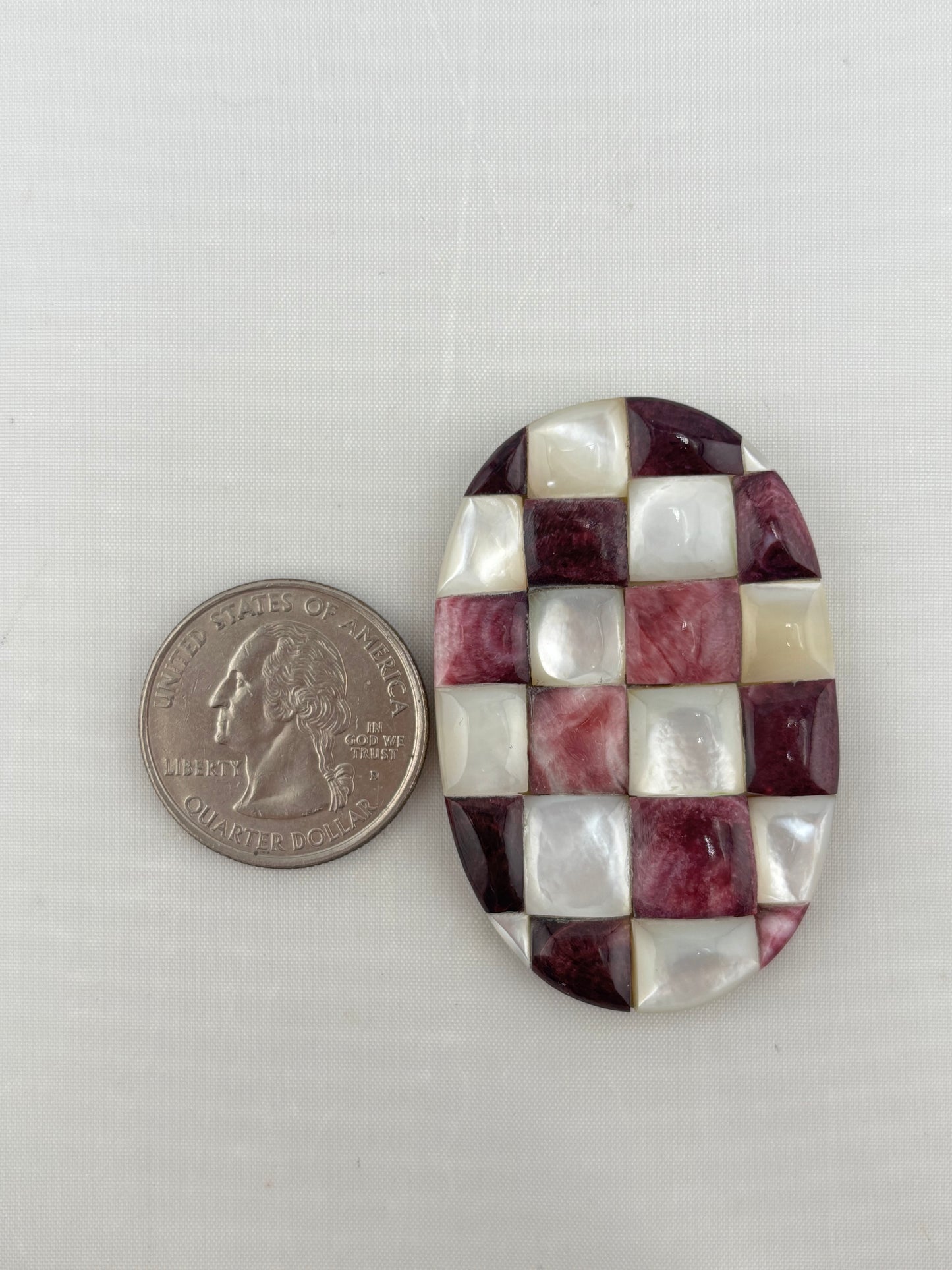 Checkerboard Mosaic Purple 7