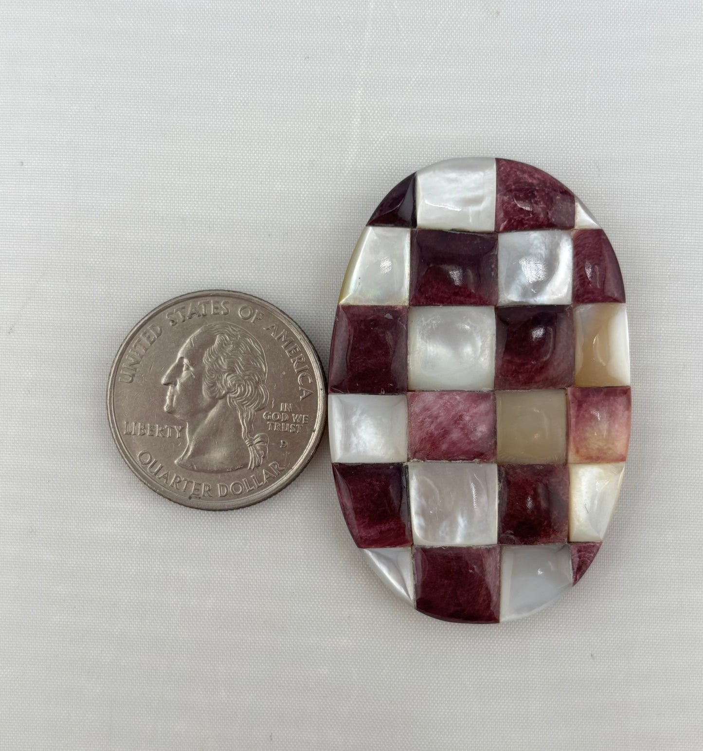 Checkerboard Mosaic Purple 9