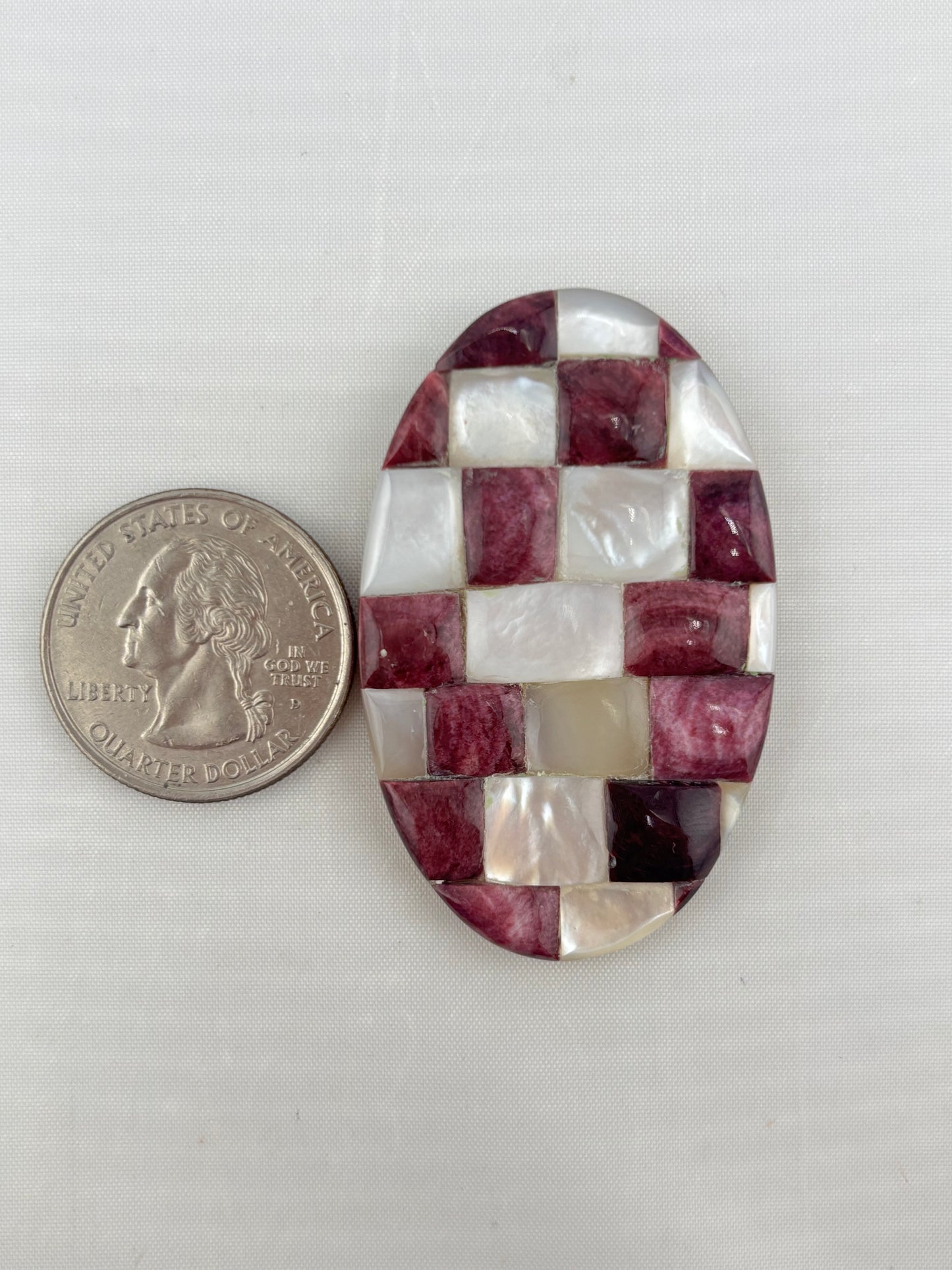 Checkerboard Mosaic Purple 4