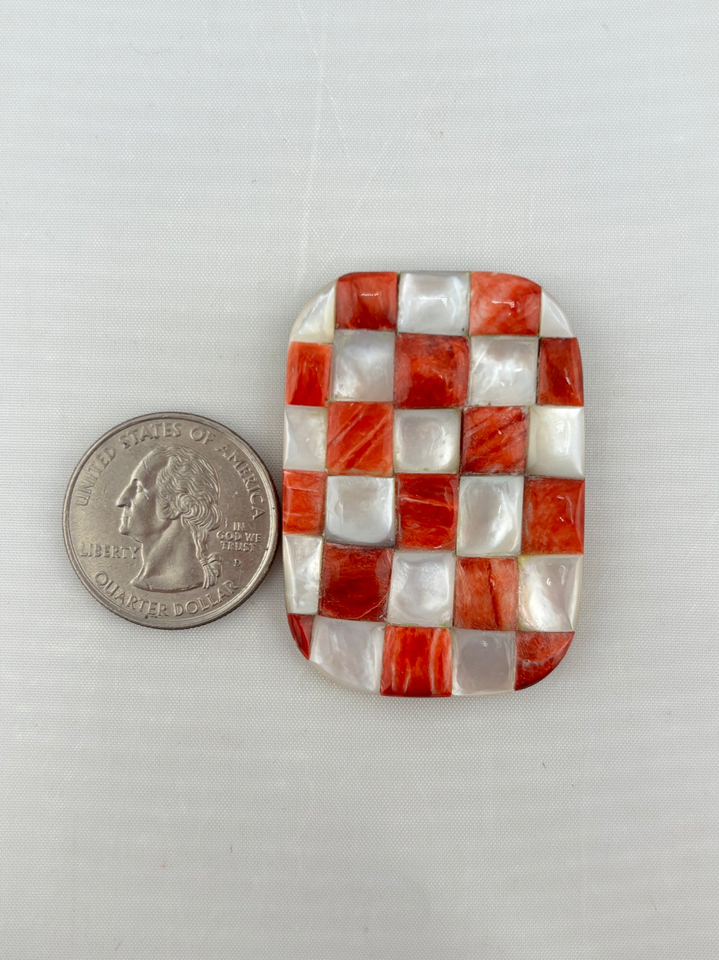 Checkerboard Mosaic Red 1