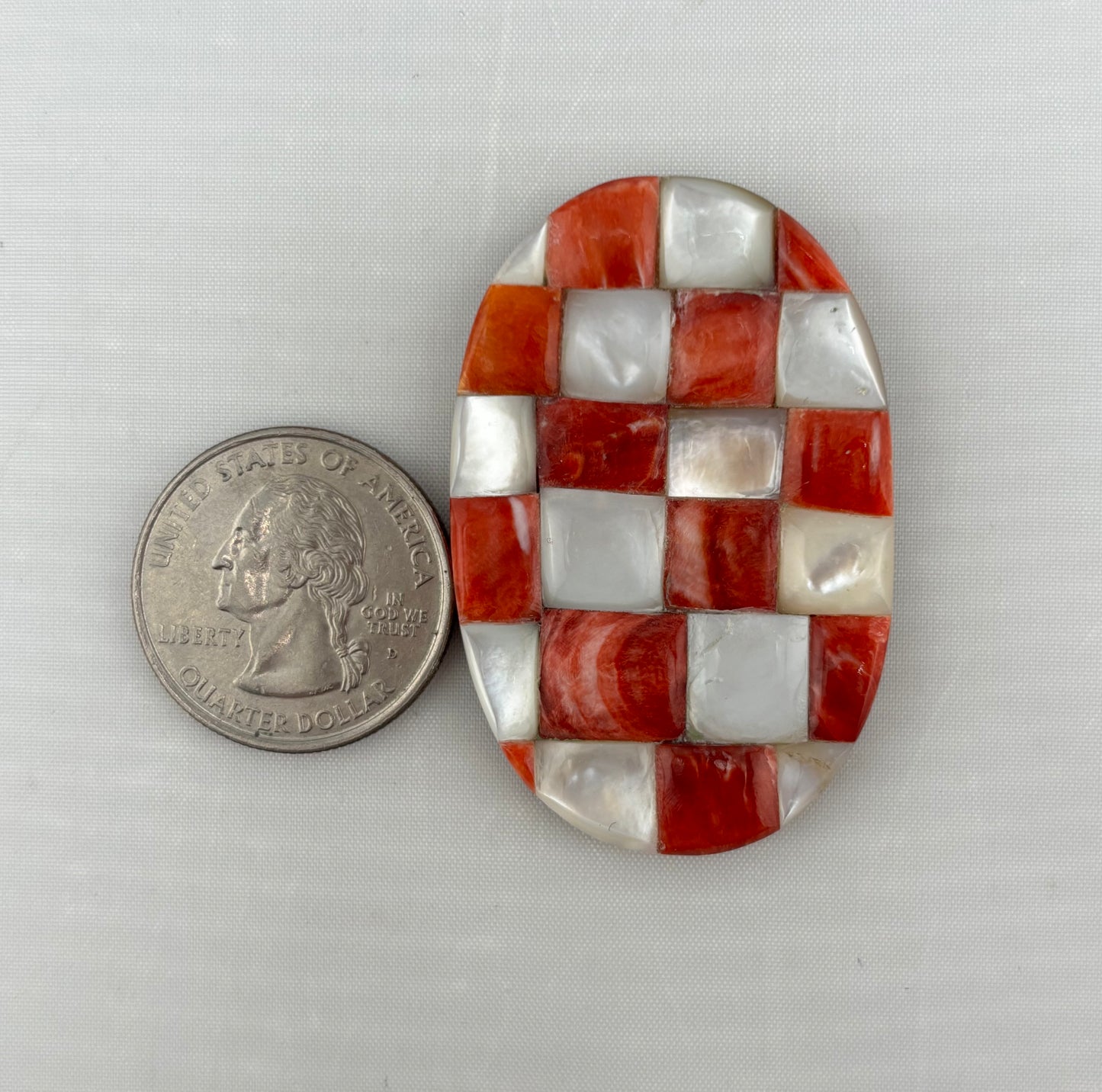 Checkerboard Mosaic Red 2