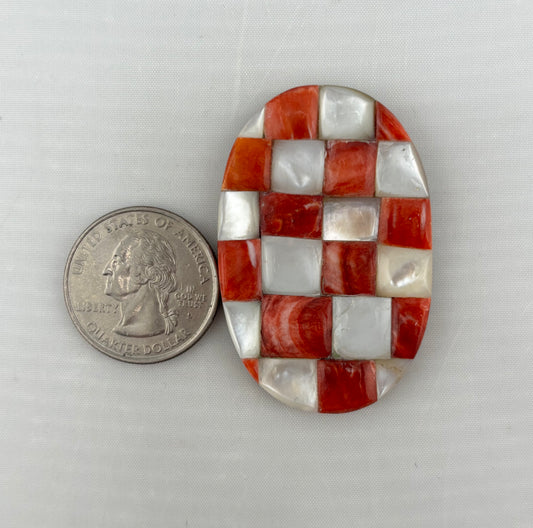 Checkerboard Mosaic Red 2