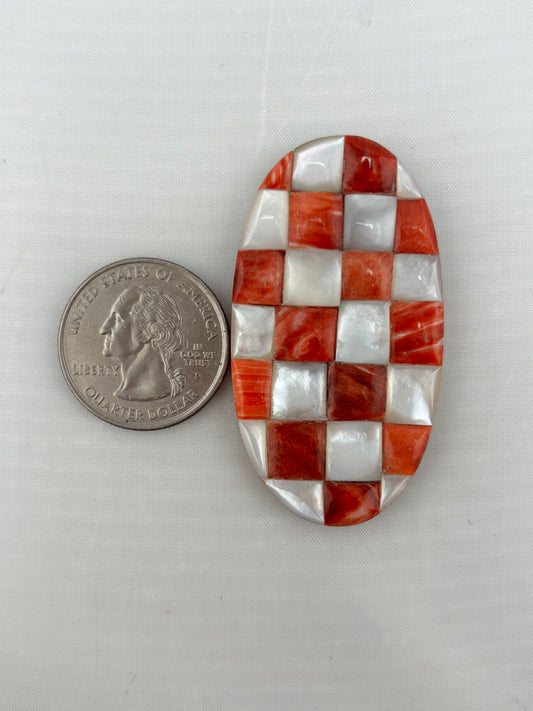 Checkerboard Mosaic Red 5