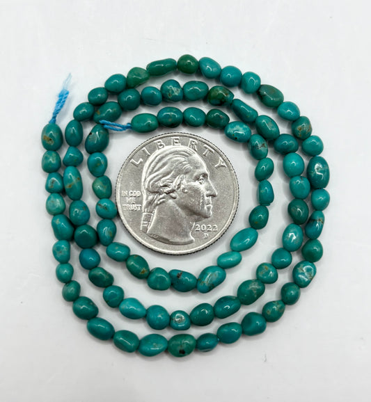 4-5mm Tumbled Nugget Strand