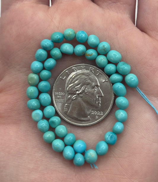 4-5mm Tumbled Nugget Strand