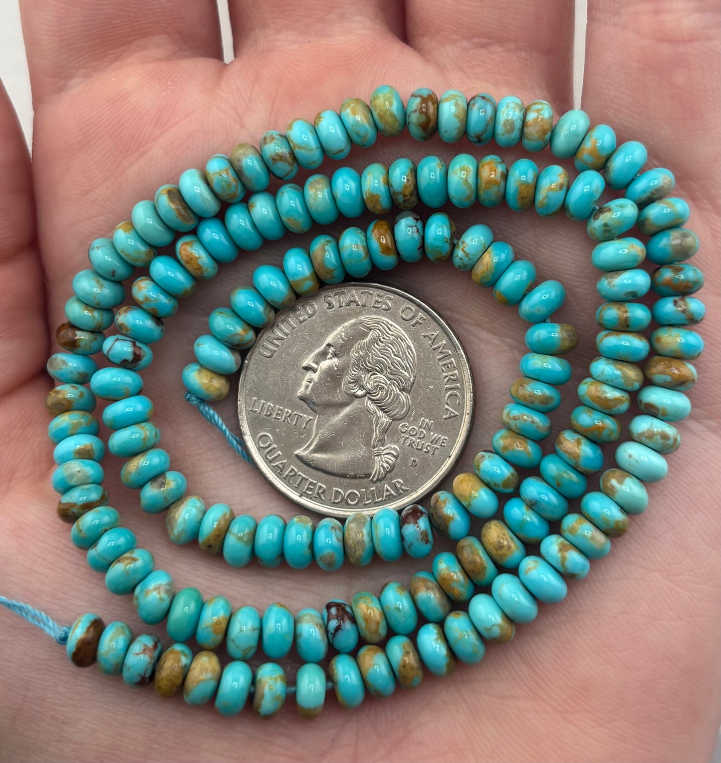 5mm Rondelle strand