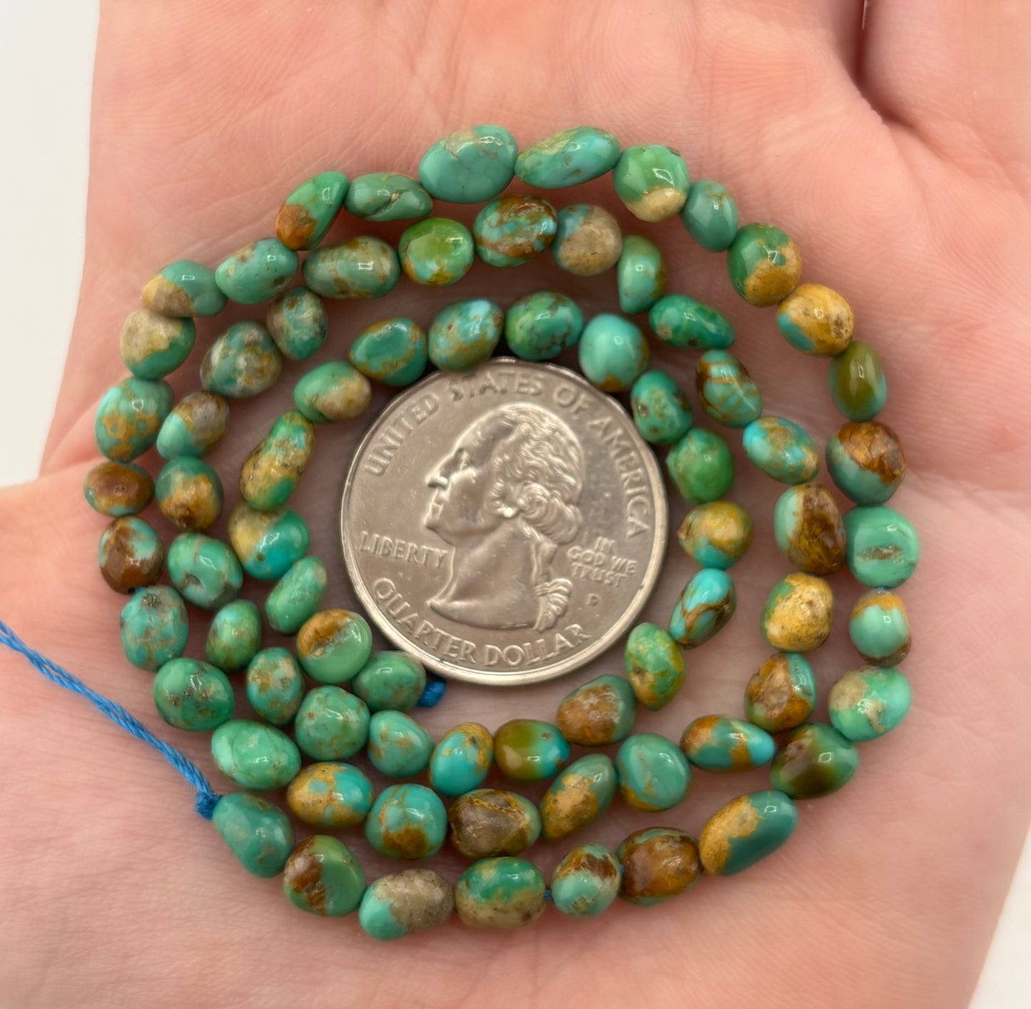 5mm Long drill Nugget Strand