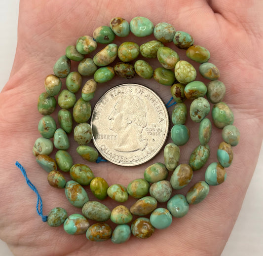 5mm Long Drill Nugget Strand