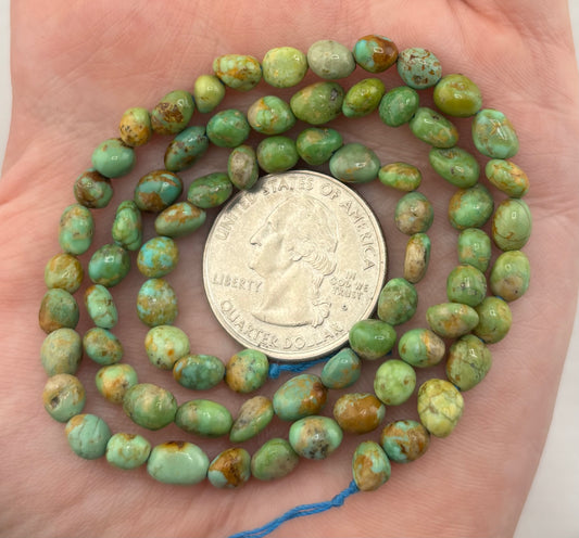 5mm Long Drill Nugget Strand