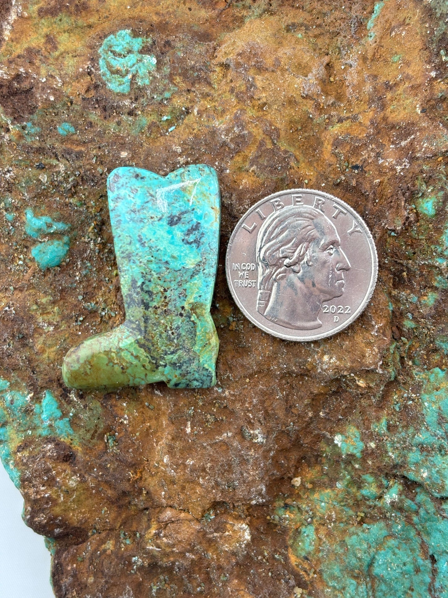 Turquoise Boot 1