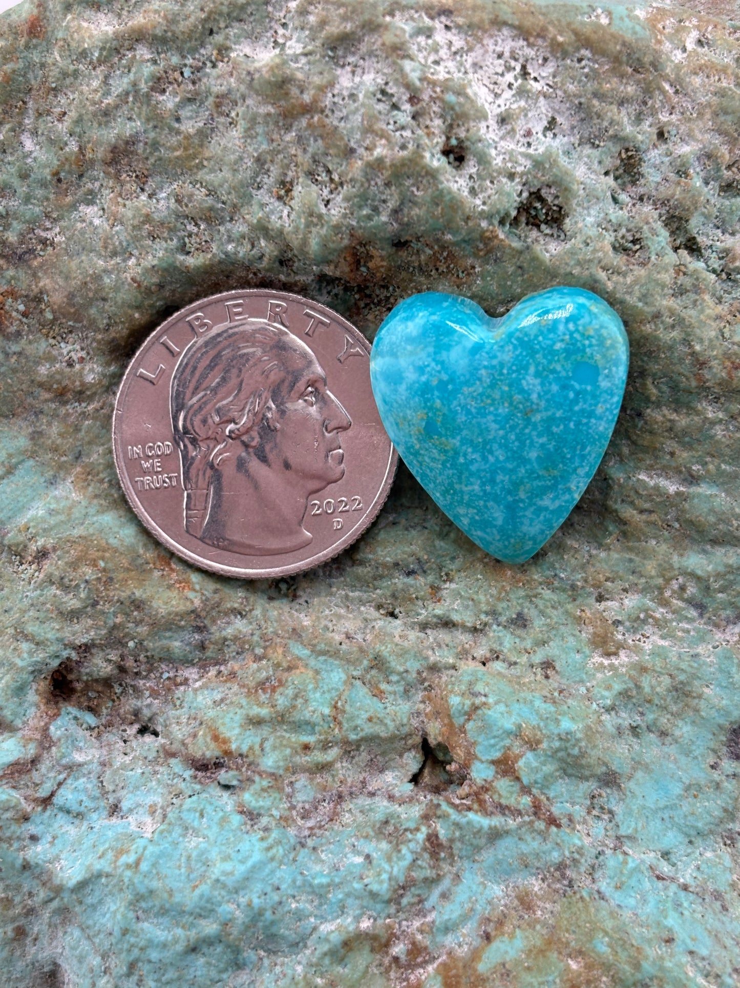 Turquoise Heart 3
