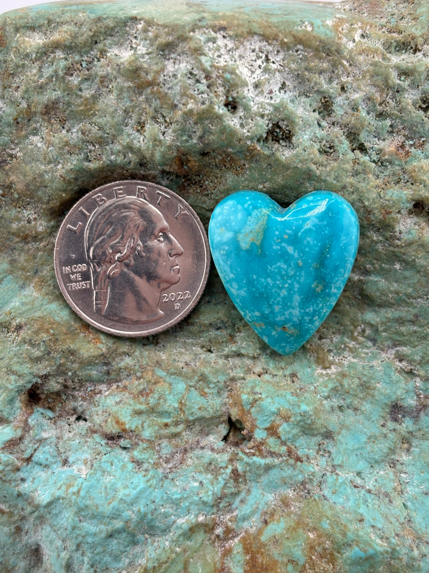 Turquoise Heart 6
