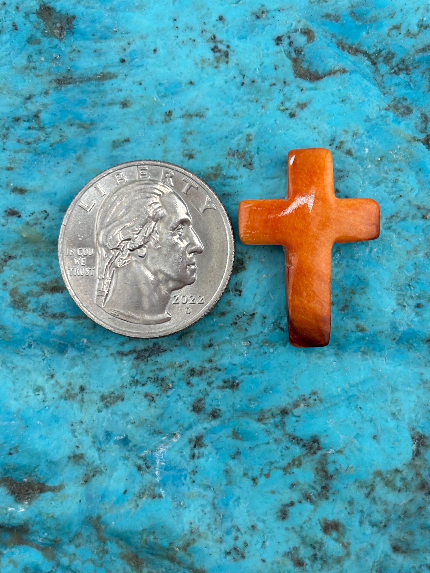 Orange Spiny Cross 20