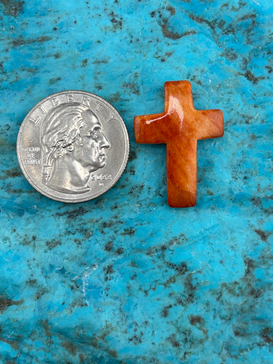 Orange Spiny cross 21