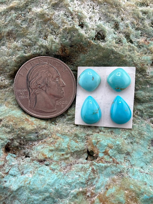 Raindrop 13 Earring Calibrated Cab Set