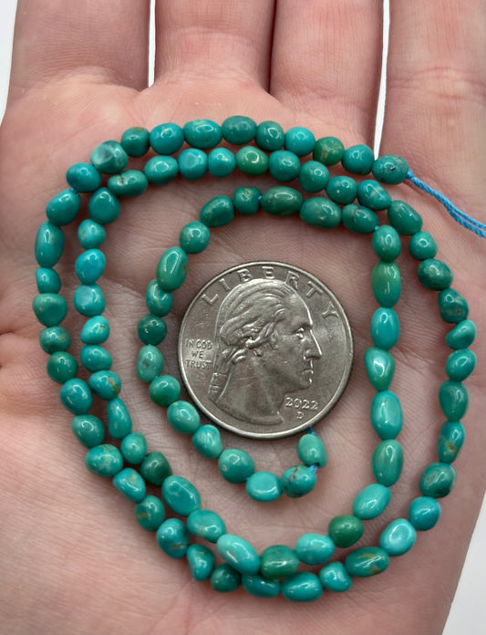 4-5mm Tumbled Nugget Strand