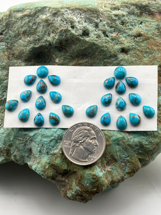 Cascade 6 Earring Calibrated Cab Set